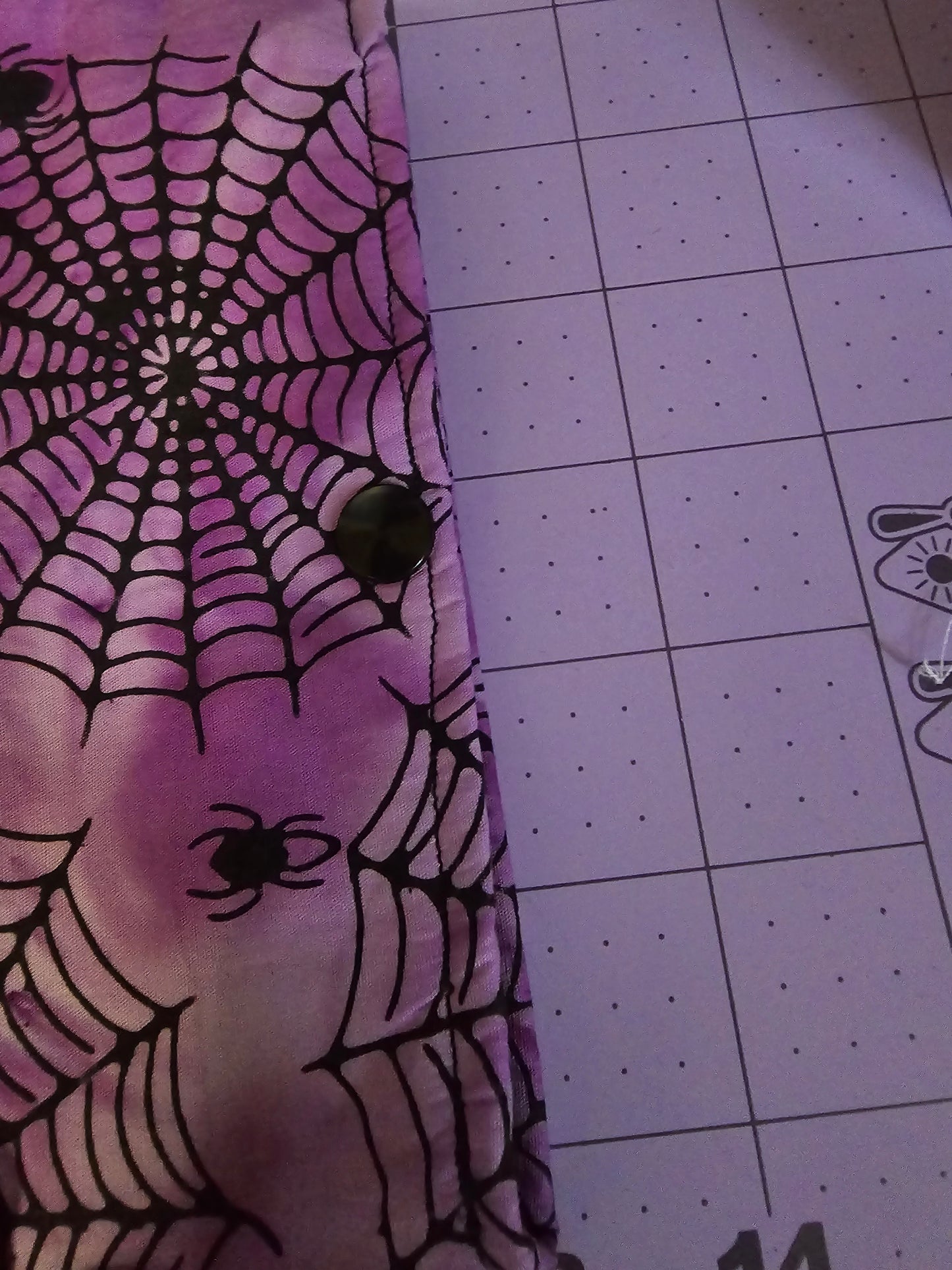 Purple Spidey kindle sleeve (Oops edition)