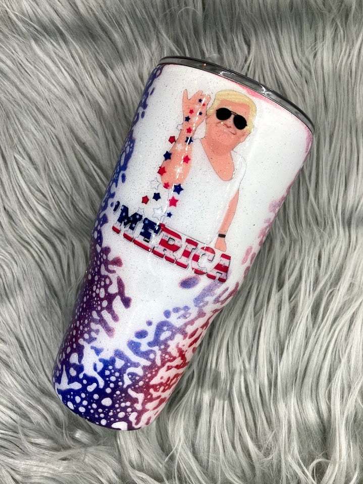 Custom 30oz Curved Tumbler